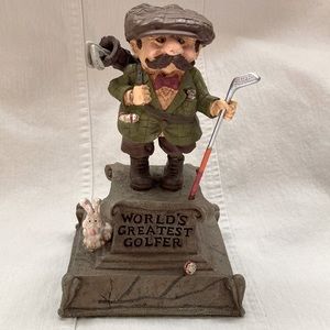 “Worlds Greatest Golfer” Gary Patterson Collection Figure/Trophy